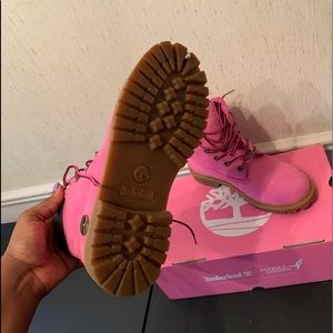 Breast Cancer Edition Timberland Boots